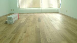 まこと法律事務所の完成した床