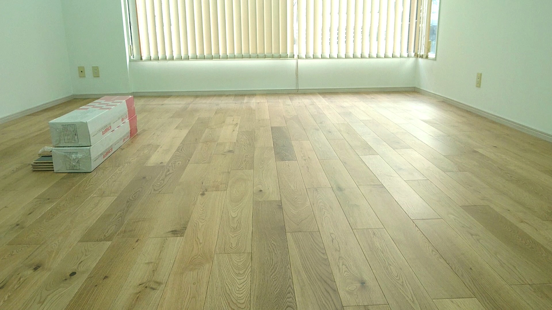 まこと法律事務所の完成した床