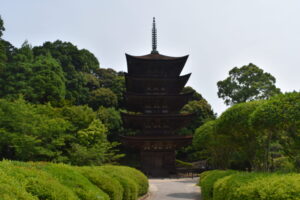 瑠璃光寺の五重の塔