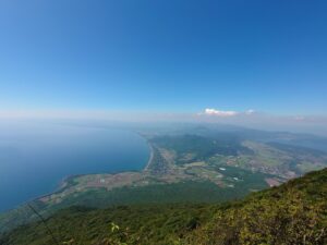開聞岳の9合目あたり