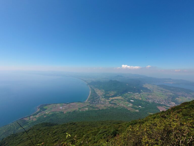 開聞岳の9合目あたり