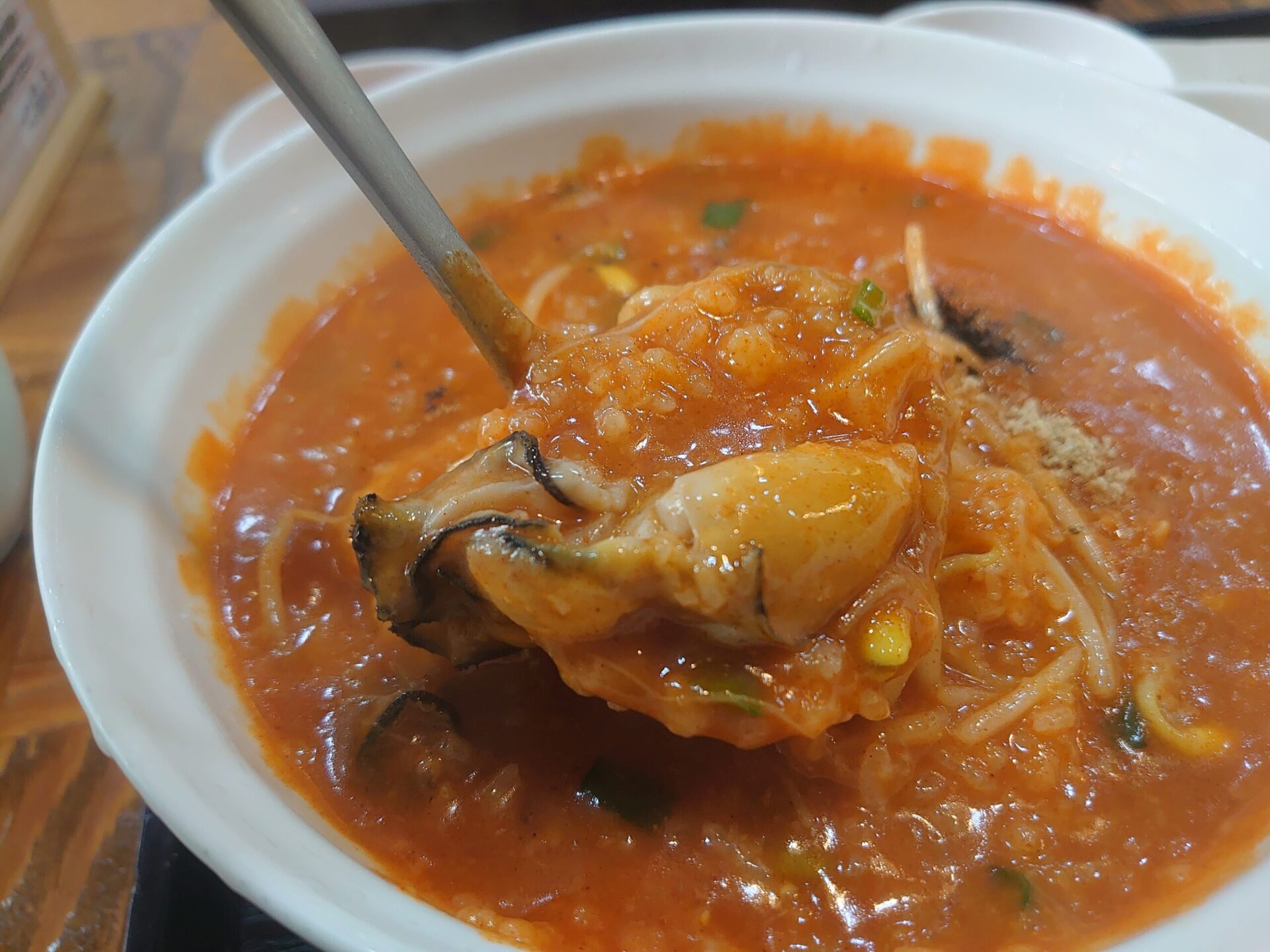 辛ちゃんぽん粥