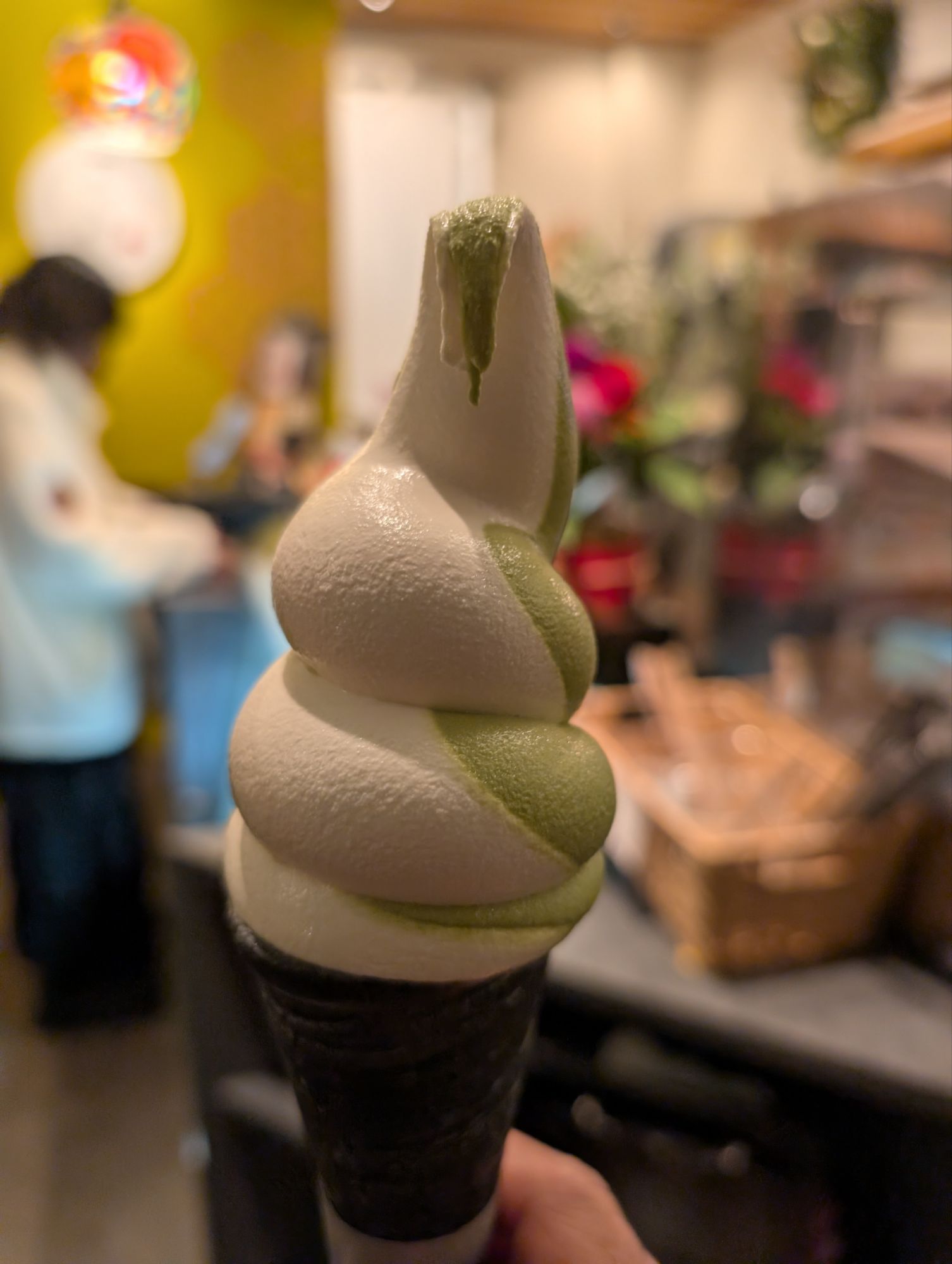 アイスがおいしい