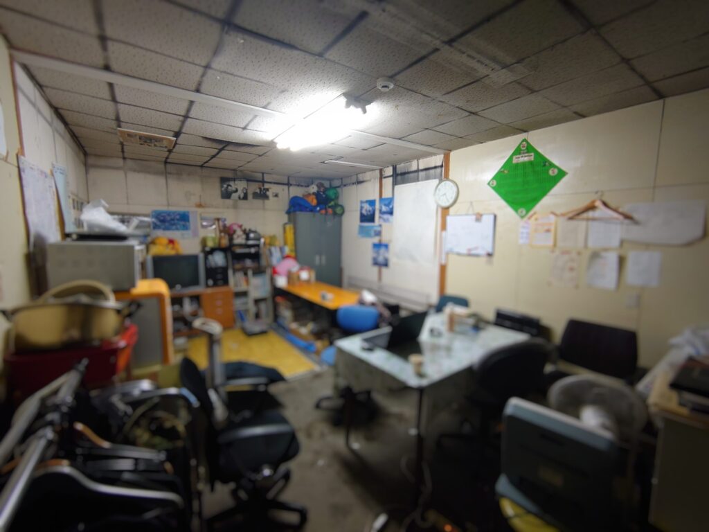 東北大学川内キャンパスの部室棟