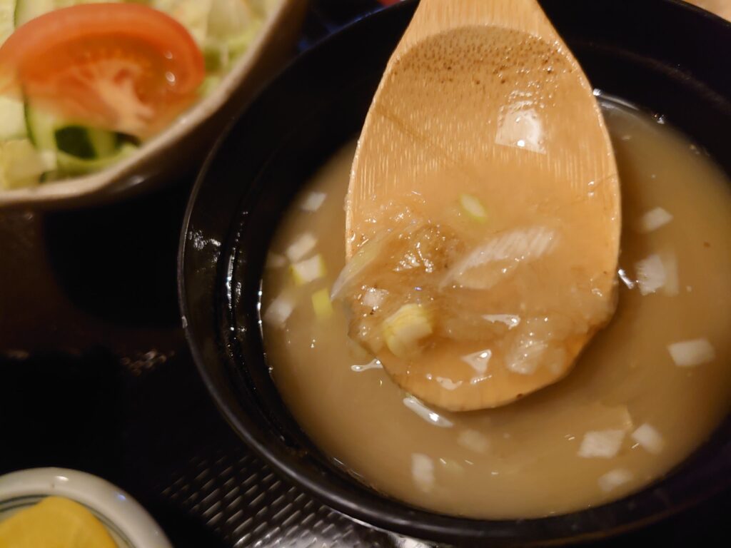納豆のお味噌汁