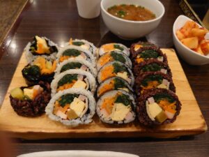 新大久保の明洞のり巻きのお店がおいしい