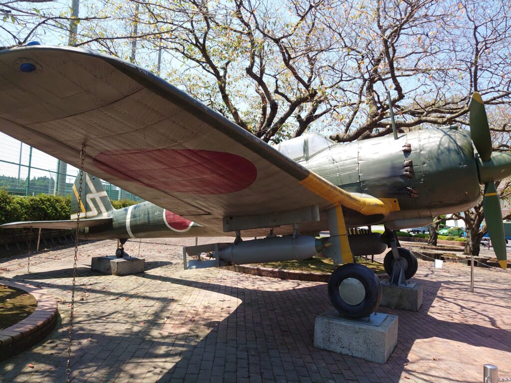 知覧特攻平和会館の敷地内