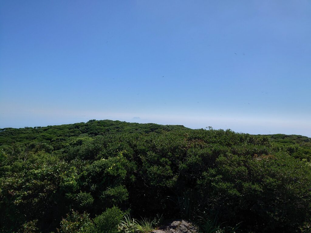 開聞岳の山頂