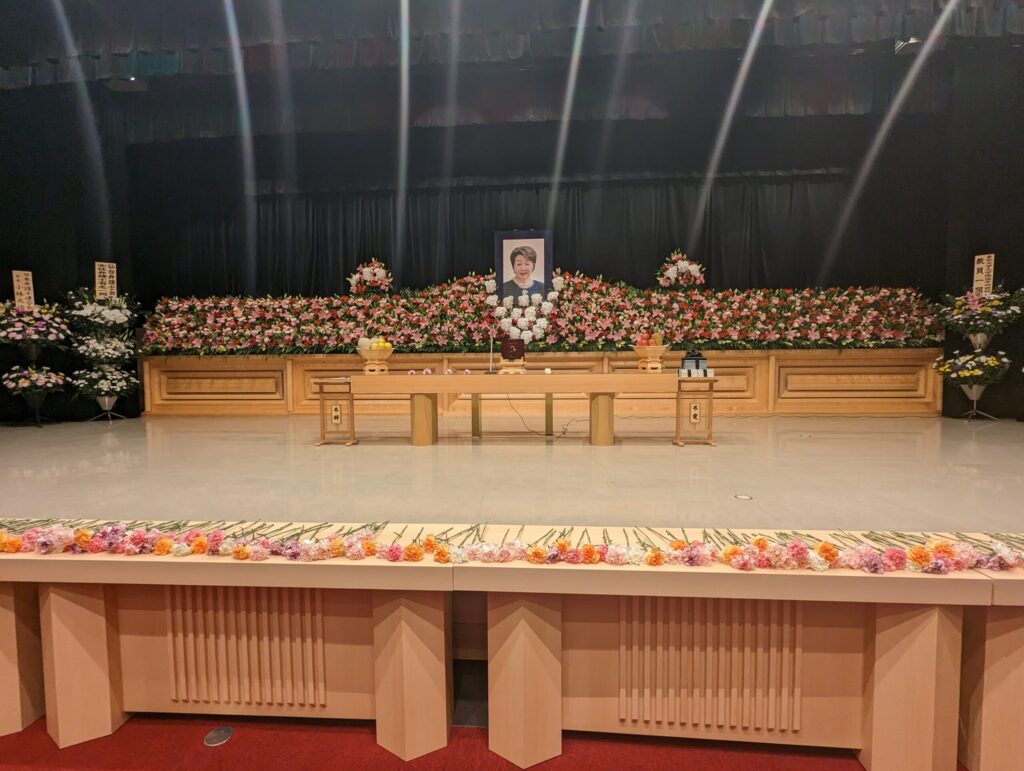 藤田紀子先生のお別れの会にて